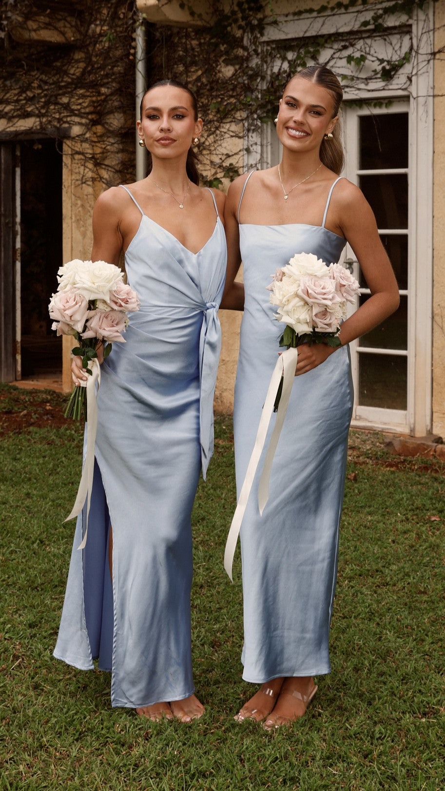 Keira Maxi Dress - Baby Blue